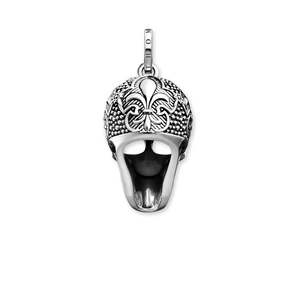 Thomas Sabo Pendant - Lily Skull Silver