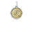 Thomas Sabo Pendant - Faith, Love, Hope Silver + Yellow Gold