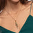 Thomas Sabo Pendant - Snake Bright Coloured Yellow Gold
