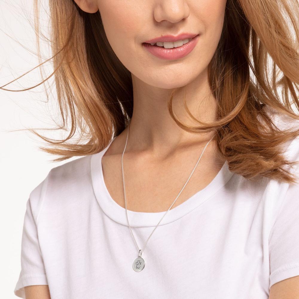 Thomas Sabo Pendant - Cat Paw Disc Silver