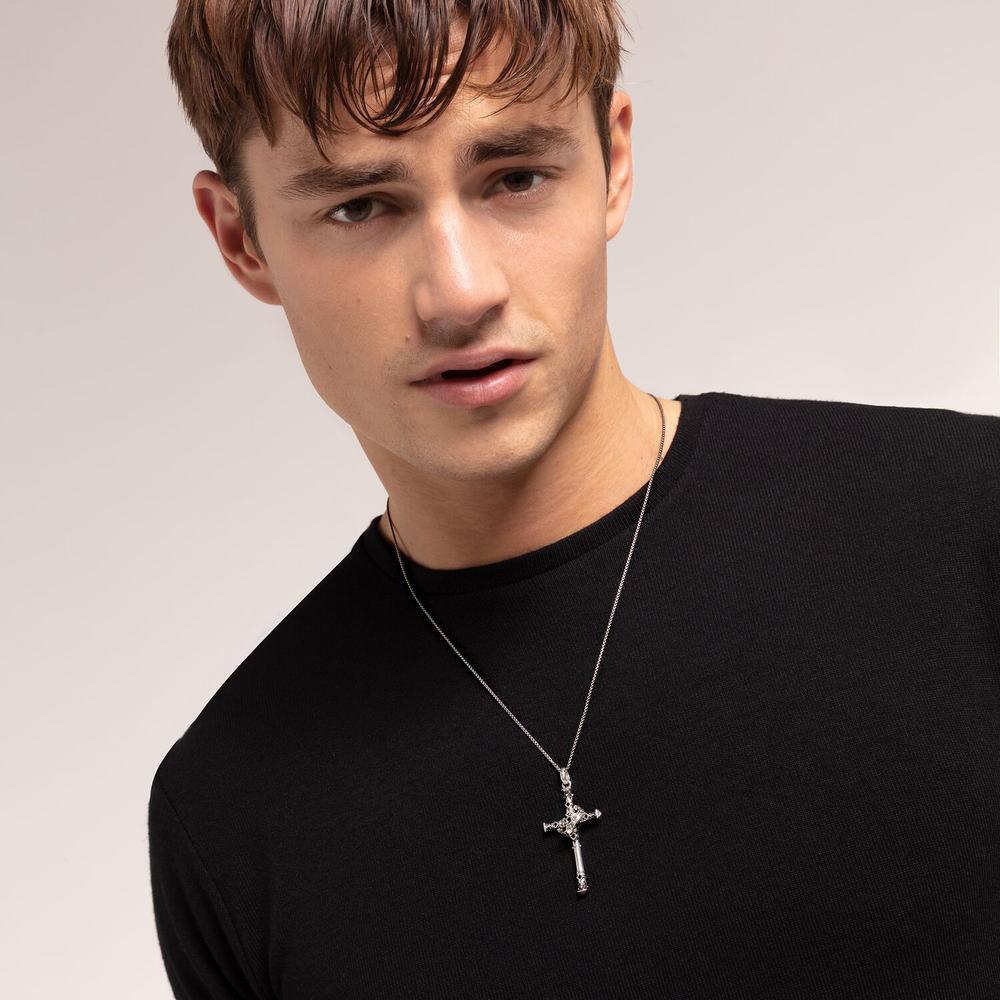 Thomas Sabo Pendant - Cross & Crown Silver