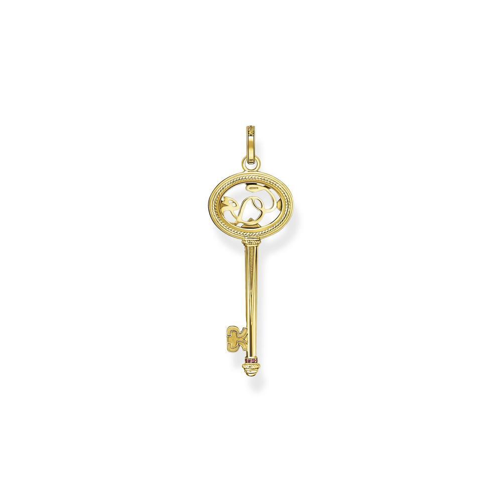 Thomas Sabo Pendant - Key Yellow Gold