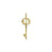 Thomas Sabo Pendant - Key Yellow Gold