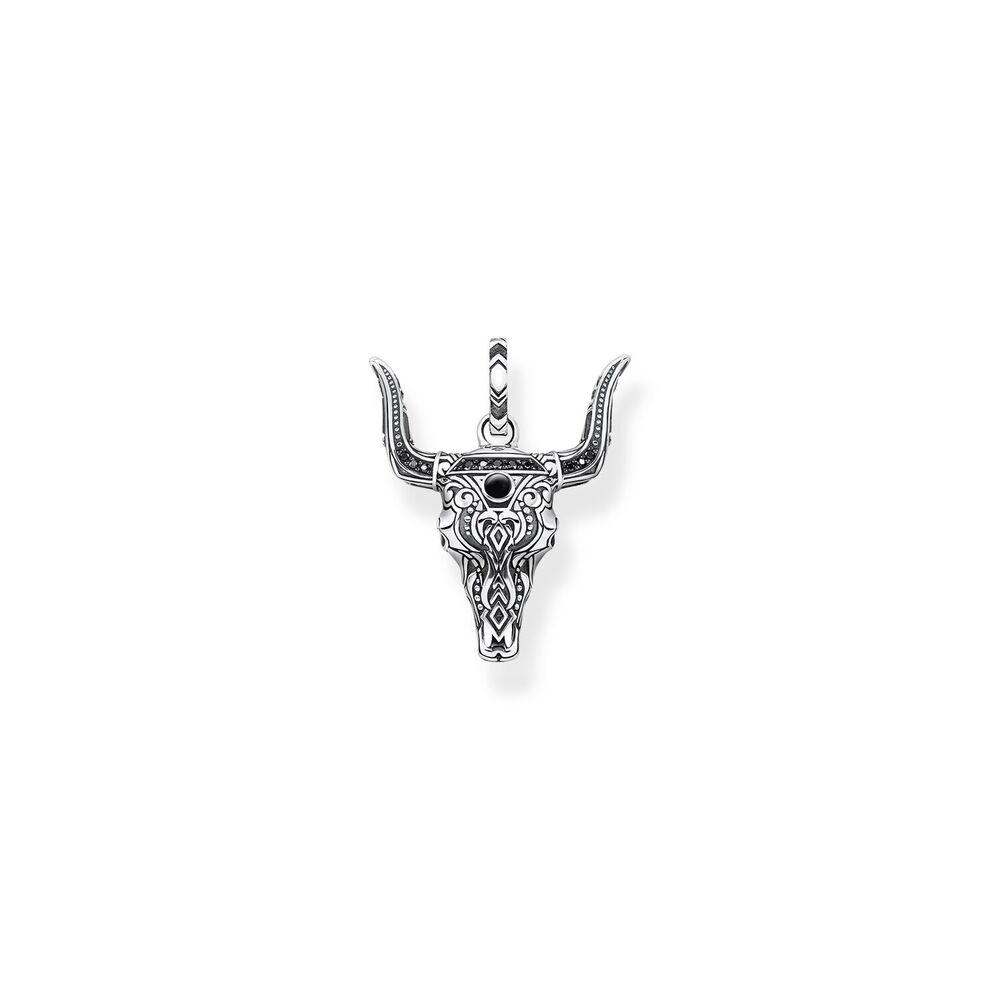 Thomas Sabo Pendant - Bull's Head Silver