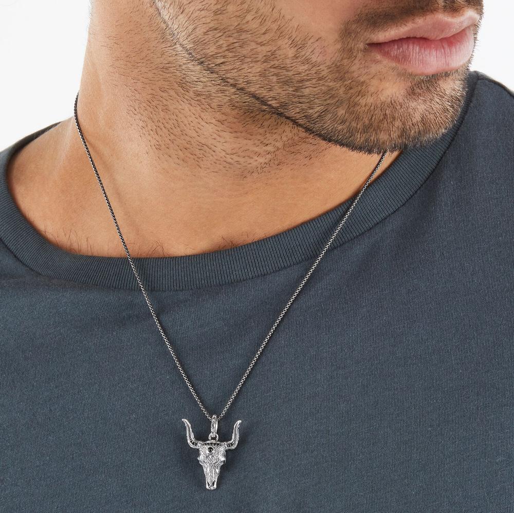 Thomas Sabo Pendant - Bull's Head Silver