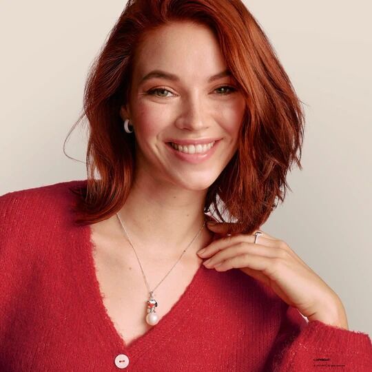 Thomas Sabo Peanuts - Snoopy & Heart on Snowball Pendant