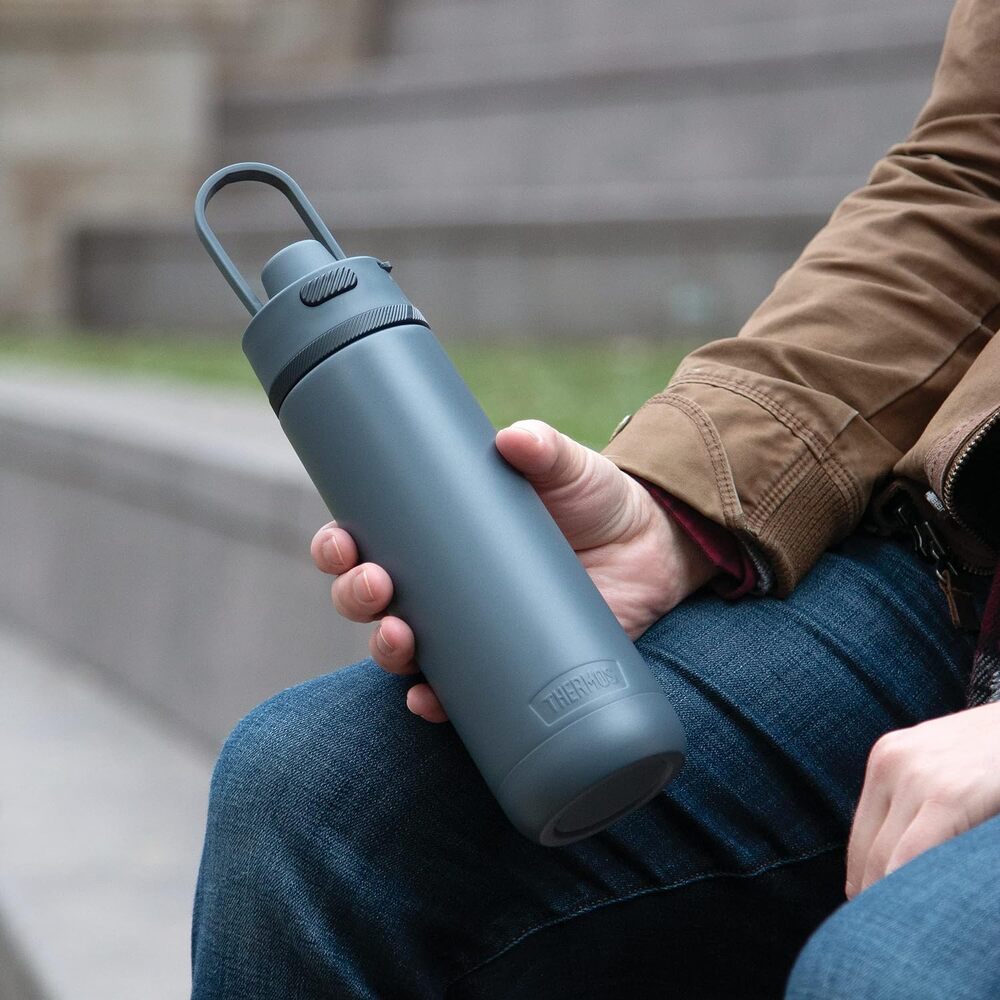 Thermos Guardian Vacuum Insulated Bottle Lake Blue 710ml