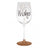 Rose Gold Wine Glass - 18 Wishes