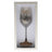 Rose Gold Wine Glass - 40 Wishes