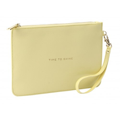 Willow & Rose Clutch/Beauty Bag - Lemon