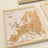 Europe Travel Pin Board by Splosh - Desk Map