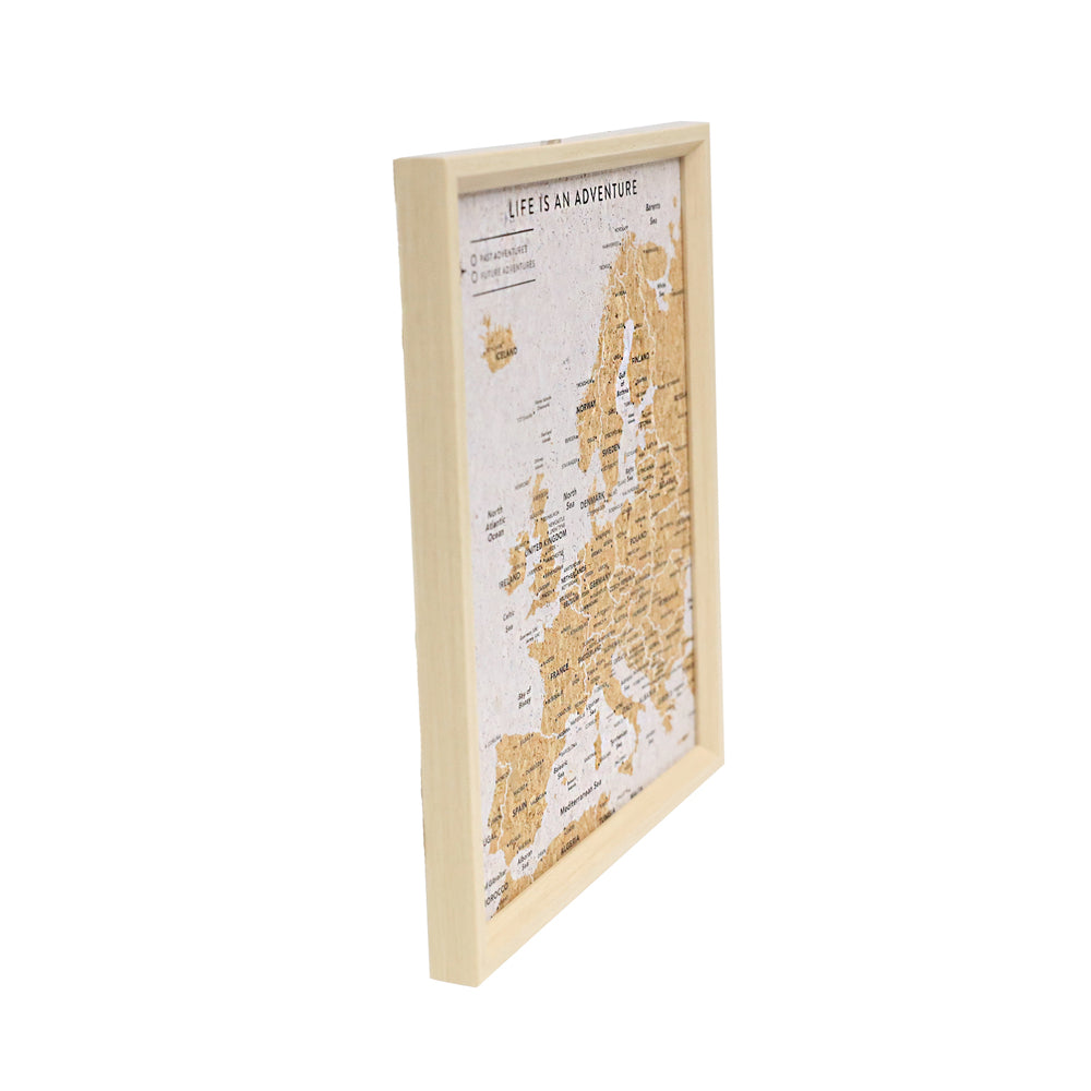 Europe Travel Pin Board by Splosh - Small