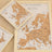 Europe Travel Pin Board by Splosh - Small