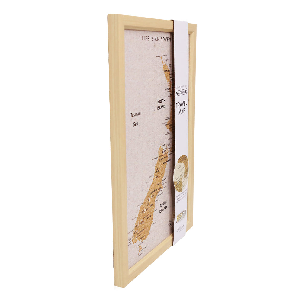 New Zealand Travel Pin Board by Splosh - Small
