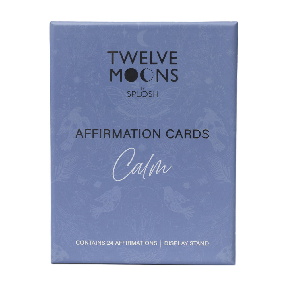 Splosh Twelve Moons Affirmation Cards - Calm