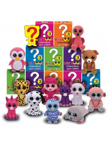 Beanie Boos - Mini Boos Collectible Series 3 OPENED CHASER Sapphire
