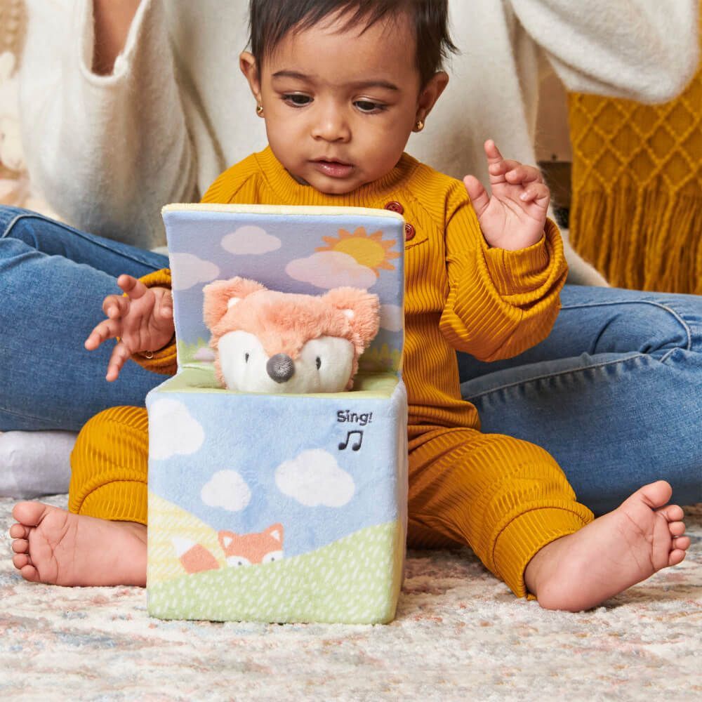 Gund Lil Luvs - Animated Fox In A Box