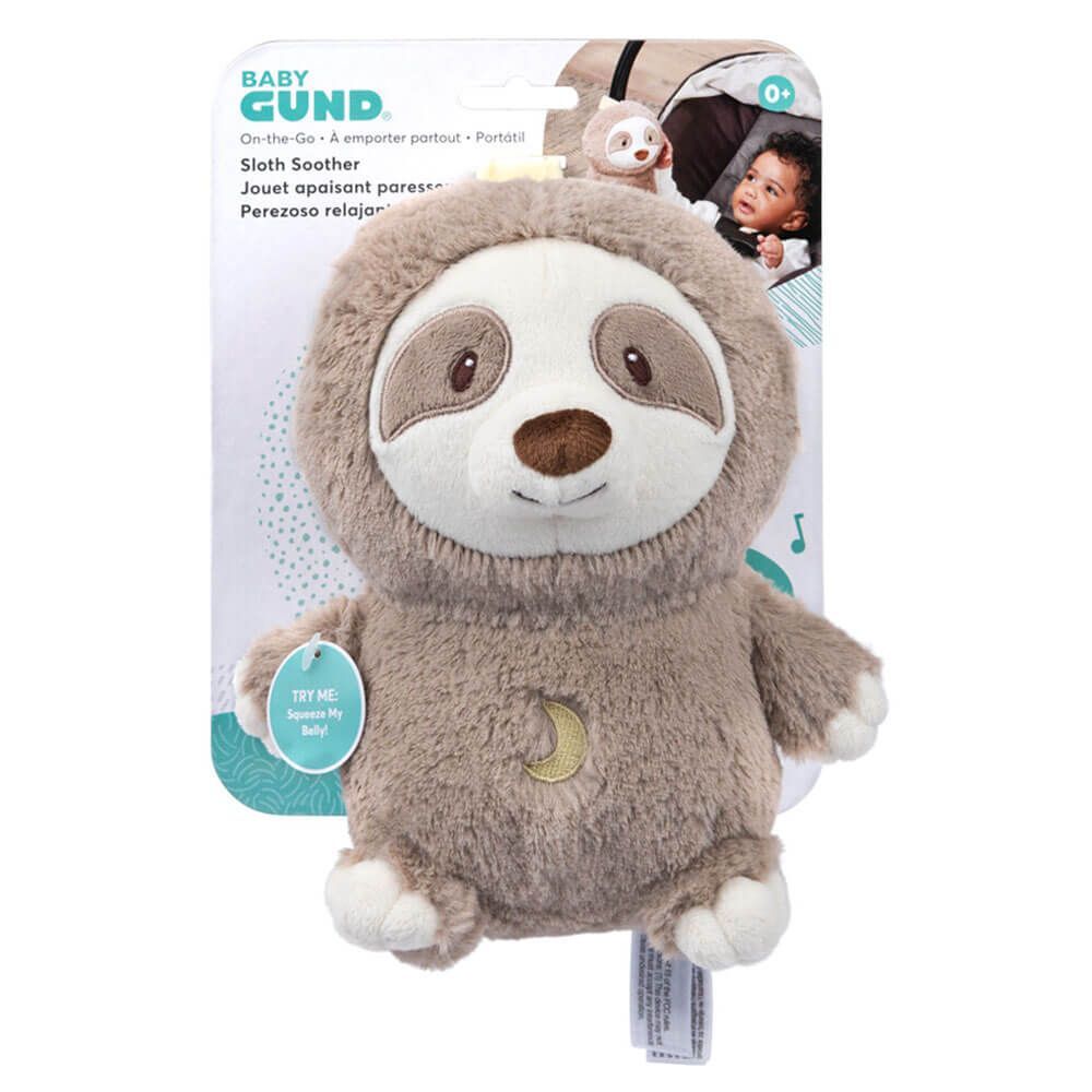 Gund Lil Luvs - Sloth On The Go Soother with Sounds