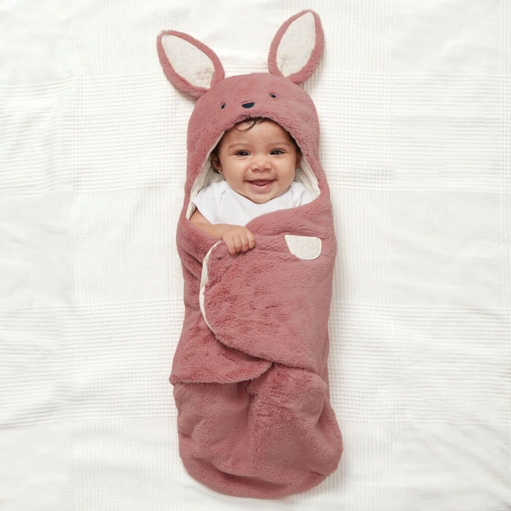 Gund Oh So Snuggly - Bunny Wrap Blanket