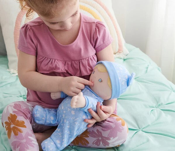 Gund Recycled Baby Doll - Blue Aster