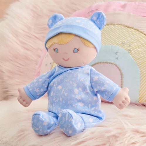 Gund Recycled Baby Doll - Blue Aster