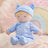 Gund Recycled Baby Doll - Blue Aster