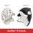 Gund Snuffles and Friends - Nuri Leopard Seal