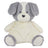 Gund Oh So Snuggly - Grey & White Puppy Large
