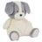 Gund Oh So Snuggly - Grey & White Puppy Large
