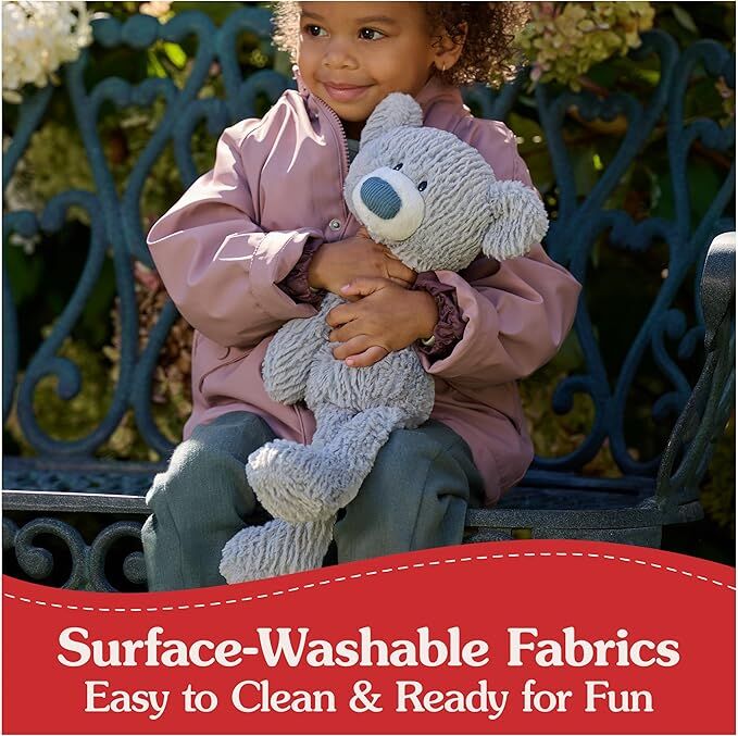 Gund Bear - Toothpick Wavy Grey 40cm
