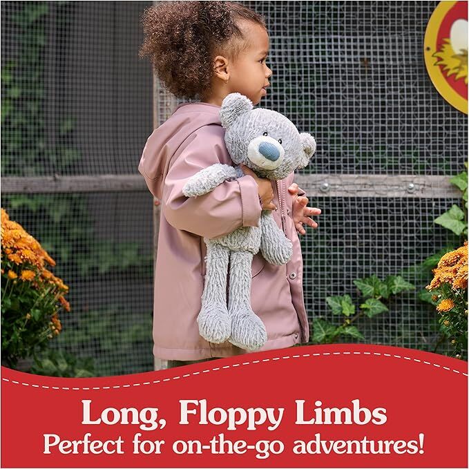 Gund Bear - Toothpick Wavy Grey 40cm