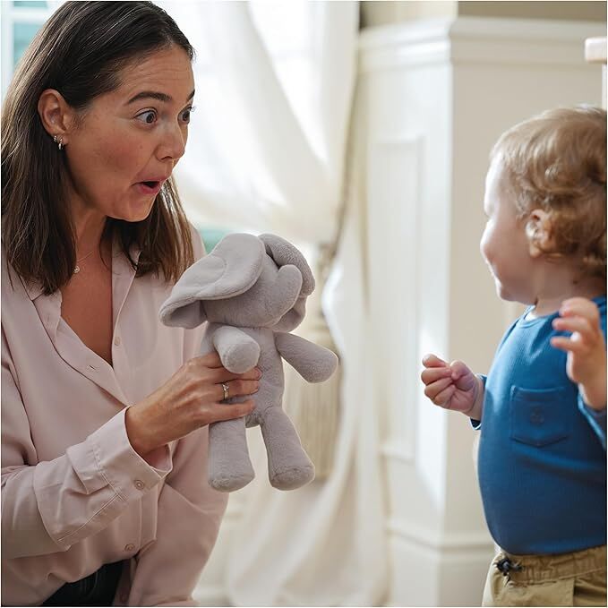 Gund Elephant - Flappy Handheld Peek-A-Boo Plush