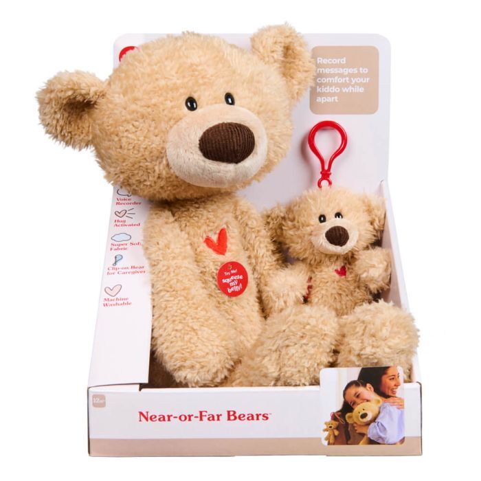 Gund Interactive Near-or-Far Toothpick Bear Set