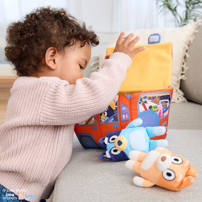 Bluey Sensory Soft Plush Play Set