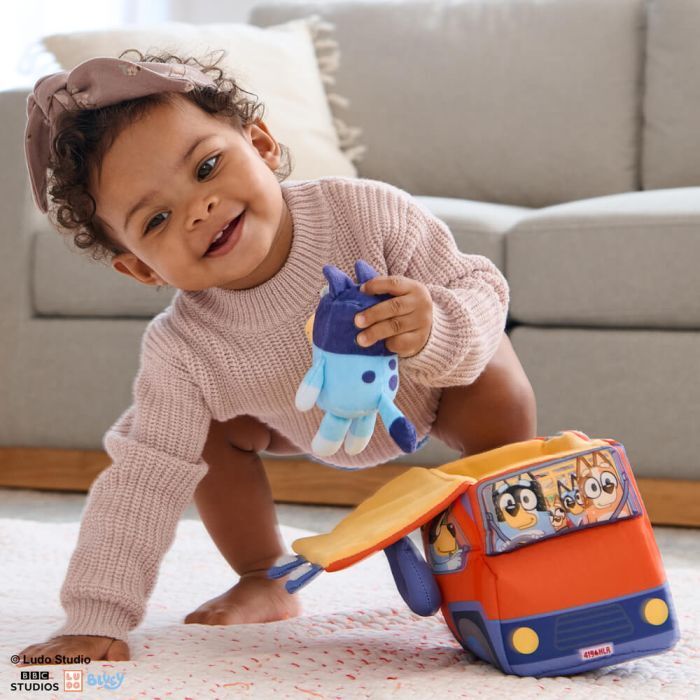 Bluey Sensory Soft Plush Play Set