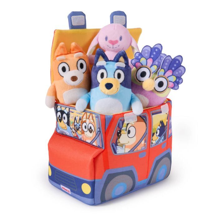 Bluey Sensory Soft Plush Play Set