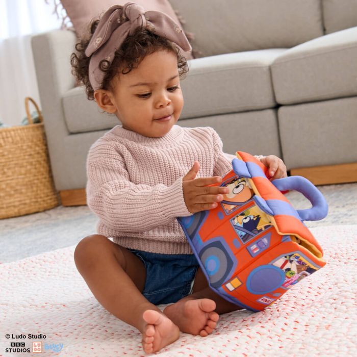 Bluey Sensory Soft Plush Play Set