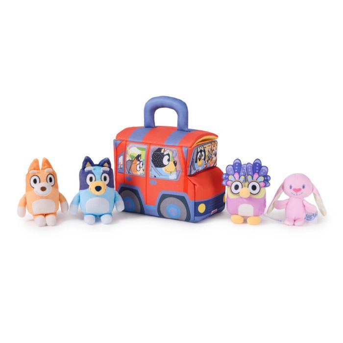 Bluey Sensory Soft Plush Play Set