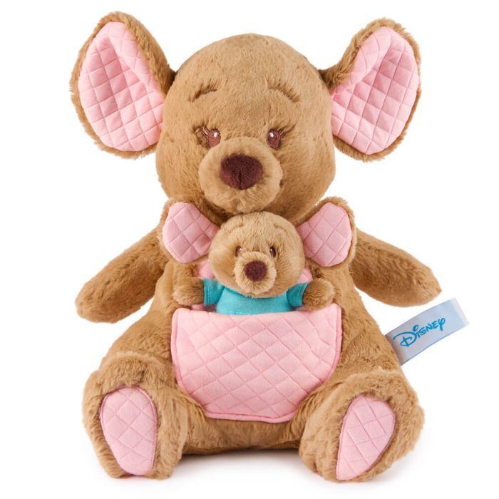 Disney x Gund - Oh So Snuggly Winnie the Pooh Kanga & Roo 35cm