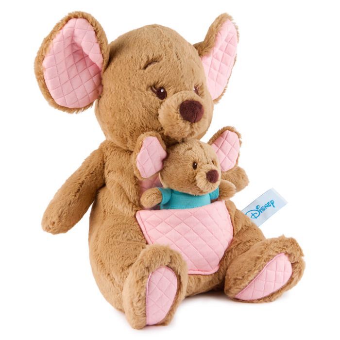Disney x Gund - Oh So Snuggly Winnie the Pooh Kanga & Roo 35cm