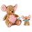 Disney x Gund - Oh So Snuggly Winnie the Pooh Kanga & Roo 35cm