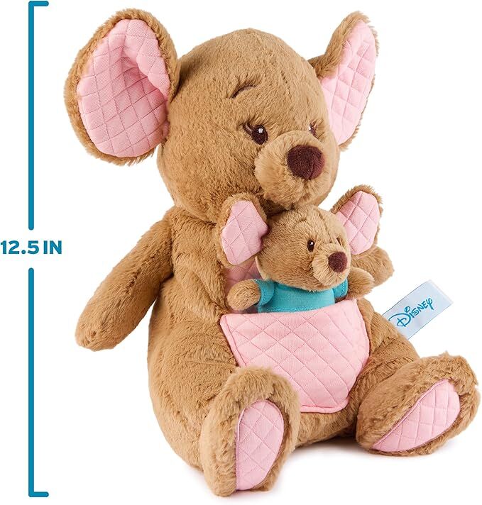 Disney x Gund - Oh So Snuggly Winnie the Pooh Kanga & Roo 35cm