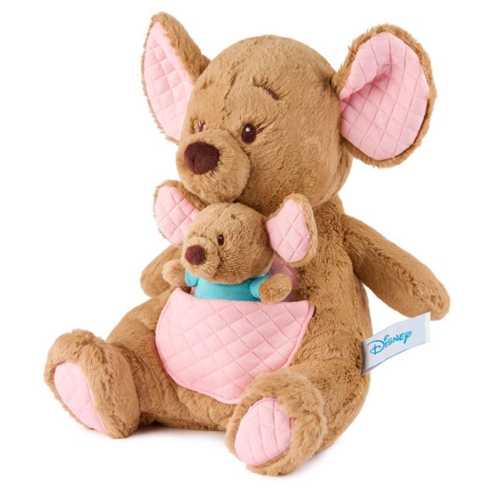Disney x Gund - Oh So Snuggly Winnie the Pooh Kanga & Roo 35cm