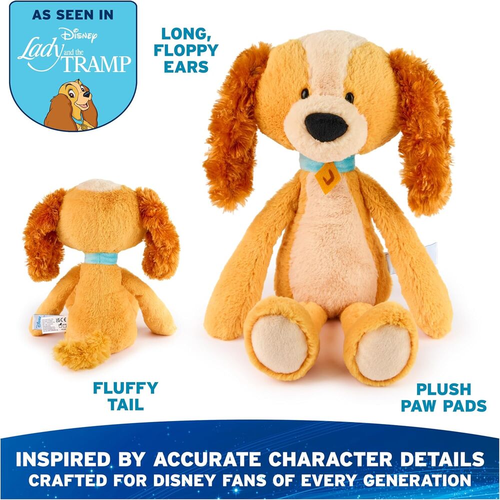 Disney x Gund - Toothpick Lady & the Tramp Lady 38cm