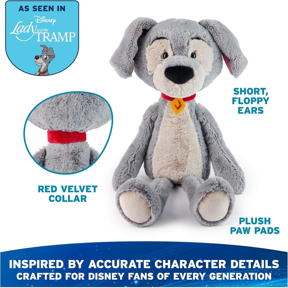 Disney x Gund - Toothpick Lady & the Tramp Tramp 38cm