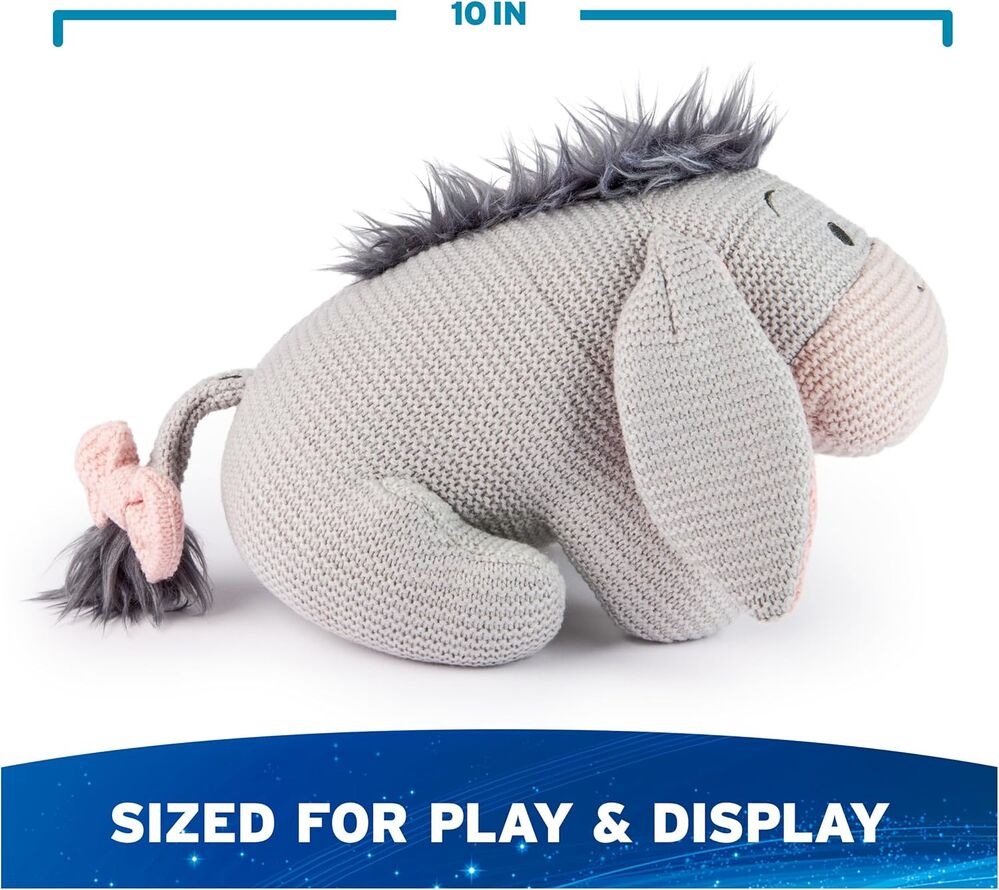 Disney x Gund - Knit Winnie the Pooh Eeyore Plush 25cm
