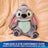 Disney x Gund - Oh So Snuggly Stitch 34cm