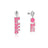 Streets Couture Kingdom - Bubble O'Bill - Logo Drop Earrings Silver