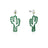 Streets Couture Kingdom - Bubble O'Bill - Cactus Drop Earrings Silver