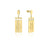 Streets Couture Kingdom - Paddle Pop - Max the Lion Lick-a-Prize Drop Earrings Gold